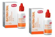 2 Ibatrim Antibacteriano Oral 20ml Ibasa - Envio Imediato