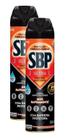 2 inseticida sbp aero ultra barreira inseto rasteiros 360ml