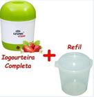 2 Iogurteiras Elétrica Izumi Bivolt 1 Litro + 2 Potes Refil