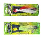 2 Iscas Artificiais Streamer Jig+ 2 Porta Iscas - MARINE SPORTS