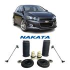 2 Kit Amortecedor Bieleta Dianteira Sonic Sedan 14