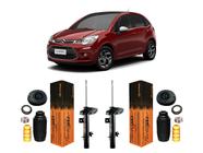 2 Kit + Amortecedor Dianteiro Citroen C3 2016 2017 18 Manual - Cofap