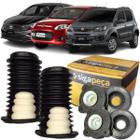 2 Kit Amortecedor Mobi Cronos Argo Strada Uno Palio Fiorino