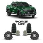 2 Kit Batedor Batente Dianteiro Fiat Toro 2018 19