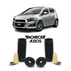 2 Kit Batedor Coxim Dianteiro Chevrolet Sonic 2012 2013 2014