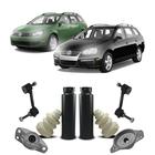 2 Kit Batente + Bieleta Traseira Jetta Variant 2008 A 2014