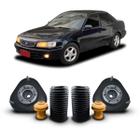 2 Kit Batente Coifa Coxim Batedor Guarda Pó Dianteiro Suspensão Dianteira Toyota Corolla 1998 1999 2000 2001 2002