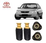 2 Kit Batente Coifa Coxim Dianteiro Toyota Corolla 2000 2001 2002