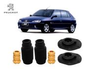 2 Kit Batente Coxim Amortecedor Dianteiro Peugeot 306 2000 2001 2002