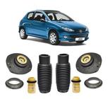 2 Kit Batente Coxim Dianteiro Peugeot 206 1.0 2001 2002 2003