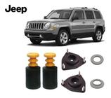 2 Kit Batente Coxim Rolamento Dianteiro Jeep Patriot 2007 2008 2009