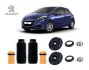 2 Kit Batente Coxim Rolamento Prato Dianteiro Peugeot 208 2010 2011 2012