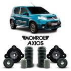 2 Kit Batente Dianteiro Fiat Uno 2016 17 - Axios