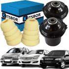 2 Kit Batente + Localizador Dianteiro GM Astra Vectra Zafira - KITSBOR