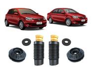 2 Kit Batente Suspensão Dianteira Etios 2016 2017 2018 2019 - QualyKits