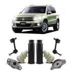 2 Kit Batente + Tirante Traseiro Tiguan