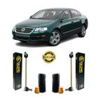 2 Kit Bieleta Batente Coifa Suspensão Dianteira Volkswagen Passat 2006 2007 2008 2009 2010 Blindado