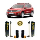 2 Kit Bieleta Reforçada Batente Coifa Suspensão Dianteira Volkswagen Tiguan 2013 2014 2015 2016 2017