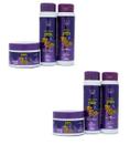 2 Kit Capilar Babasoul Cheirinho De Chiclete Uva 3Itens Soul