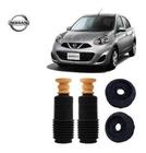 2 Kit Coxim Batente Amortecedor Dianteiro Nissan March 2016 2017 2018 2019