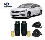 2 Kit Coxim Batente Coifa Dianteiro Hyundai Sonata 2013 2014 2015