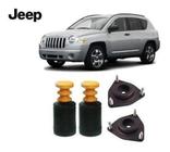 2 Kit Coxim Batente Coifa Dianteiro Jeep Compass 2007 2008 2009 2010