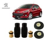 2 Kit Coxim Batente Coifa Do Amortecedor Dianteiro Peugeot 207 1.0 2009 2010 2011 2012 2013/... Envio Imediato