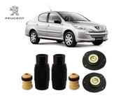 2 Kit Coxim Batente Coifa Do Amortecedor Dianteiro Peugeot 207 Passion Sedan 1.0 2009 10 11 12 13/...