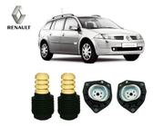 2 Kit Coxim Batente Coifa Do Amortecedor Dianteiro Renault Megane Grand Tour 2007 2008 2009 2010 2011 2012/...