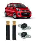 2 Kit Coxim Batente Coifa Traseiro Kia Picanto 2015 2016 17