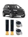 2 Kit Coxim Batente Coifa Traseiro New Ecosport 2013 A 2020