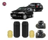 2 Kit Coxim Batente Dianteiro Fiat Palio 1996 1997 1998 1999 - QualyKits