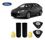 2 Kit Coxim Batente Dianteiro Ford Novo Focus Sedan 2016 2017 2018 2019