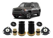 2 Kit Coxim Batente Dianteiro Jeep Renegade 2015 2016 2017