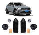 2 Kit Coxim Batente Dianteiro Volkswagen Nivus 2020 2021 22 - Qualykits