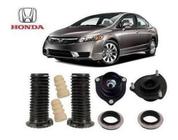 2 Kit Coxim Batente Suspensão Dianteira New Civic 2007 2008 2009 2010 2011 2012