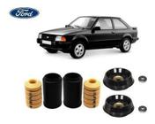 2 Kit Coxim Rolamento Batente Coifa Dianteiro Escort 1989 1990 1991 1992