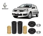 2 Kit Coxim Rolamento Batente Coifa Dianteiro Renault Clio 2008 2009 2010 - Auto Flex