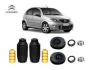 2 Kit Coxim Rolamento Batente Prato Dianteiro C3 2008 2009 2010 2011