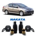 2 Kit Coxim Suspensão Dianteira 207 Passion 12 13 - Nakata