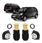 2 Kit Dianteiro Livina 2009 A 2014 Coxim Rolamento Batente