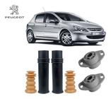 2 Kit Do Amortecedor Batente Traseiro Peugeot 307 2002 2003 2004