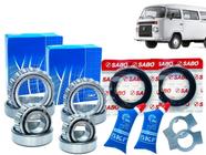 2 Kit Rolamento Roda Dianteira Kombi 1982 a 2013 - Freio a Disco - SKF VKBA4505