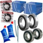 2 Kit Rolamento Roda Traseiro Corsa Prisma Classic Celta SKF