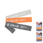 2 Kits Mini Bands Faixas De Exercício VP1007 Vollo Leve, Média e Forte