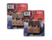 2 Kits Pastilha De Freio Dianteira Ebc Fa417/4hh Zx 1400 R Abs 2009