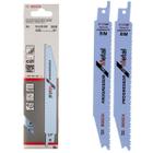 2 Lâminas Bosch Para Serra Sabre S123Xf Metal - 2608654401