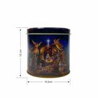 2 Latas Decorativas Festivas 10 X 10 - Metalicas - 600ml