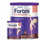 2 Latas - Suplemento Infantil Em Pó Fortini Complete Danone- 800gr Chocolate