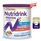 2 Latas- Suplemento Nutridrink Protein em Pó -Danone -350g